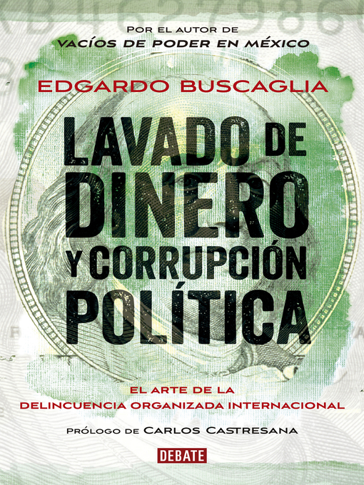 Title details for Lavado de dinero y corrupción política by Edgardo Buscaglia - Available
